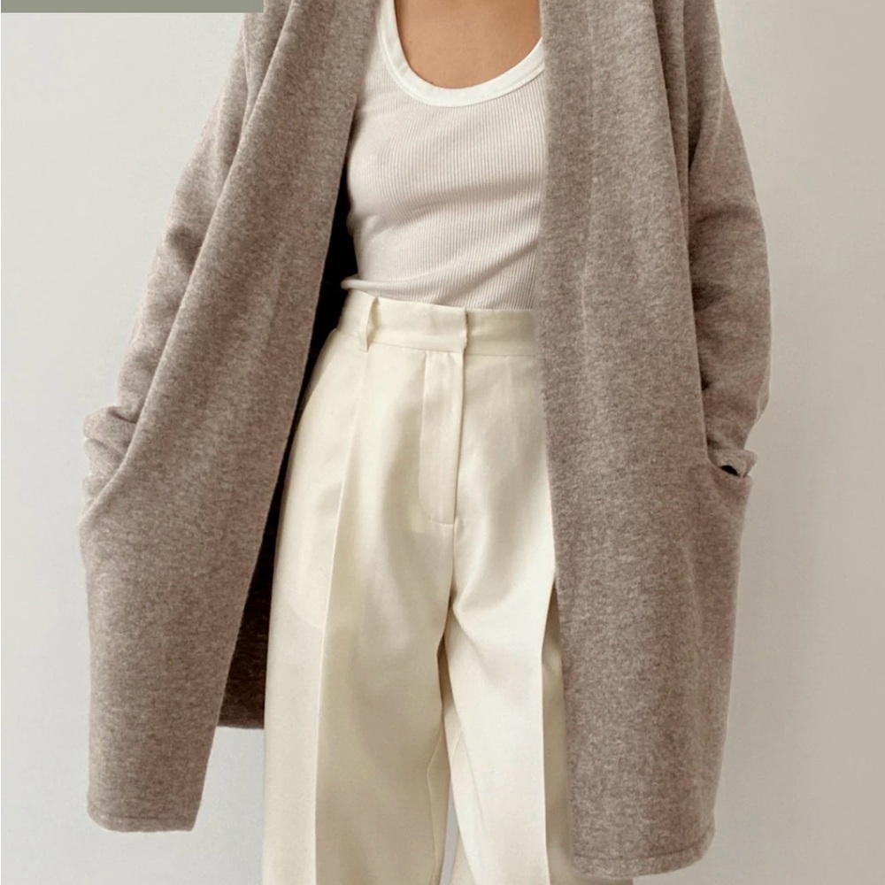 Jenni Kayne Sweater Coat Oatmeal S